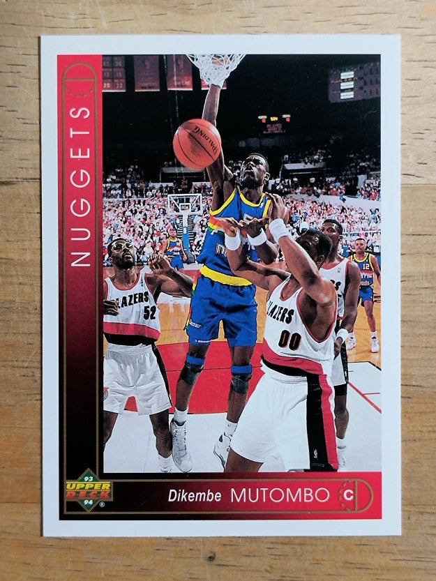 1993-94 Upper Deck #55 Dikembe Mutombo