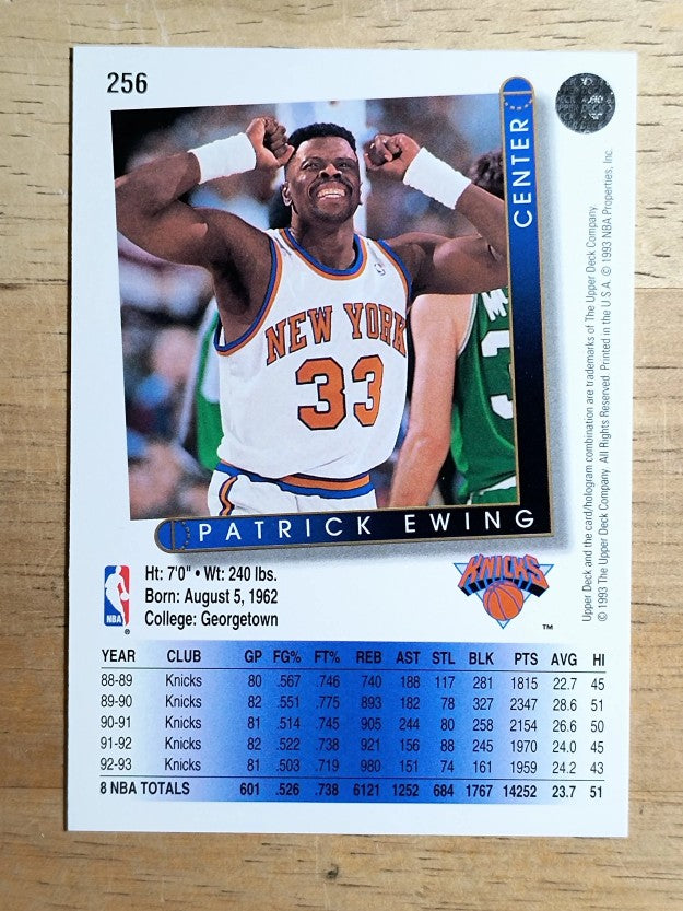 1993-94 Upper Deck #256 Patrick Ewing