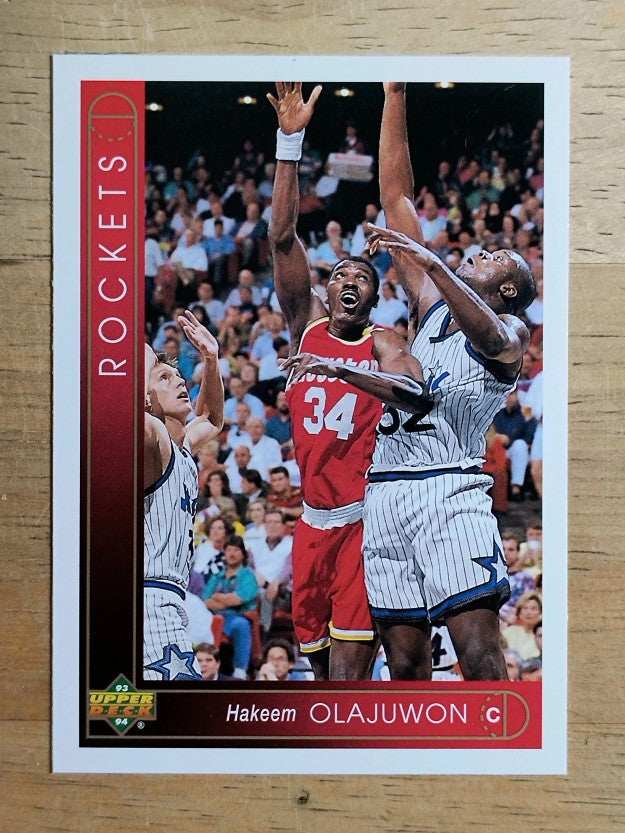 1993-94 Upper Deck #287 Hakeem Olajuwon