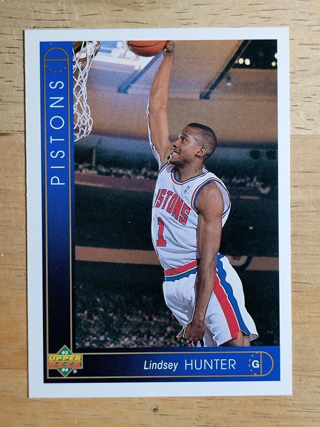1993-94 Upper Deck #338 Lindsey Hunter RC