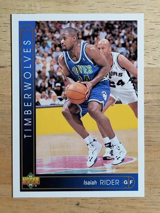 1993-94 Upper Deck International Spanish #119 Isaiah Rider