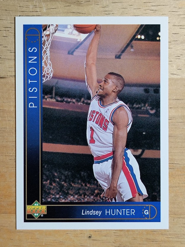 1993-94 Upper Deck International Spanish #121 Lindsey Hunter