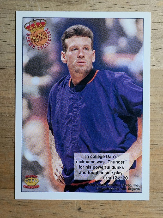 1994 Pacific Prisms Dan Majerle #12 Dan Majerle/(Shooting layup/over defender)