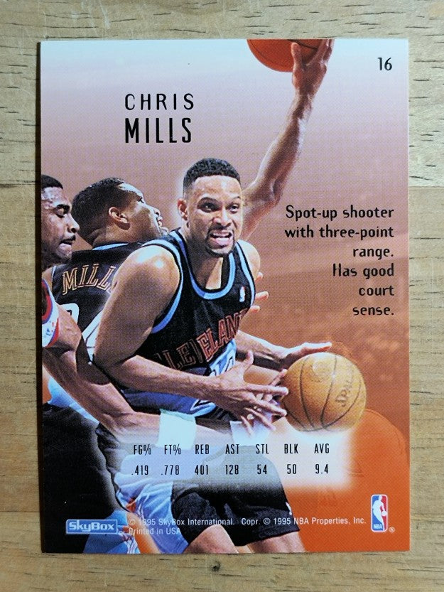 1994-95 Emotion #16 Chris Mills