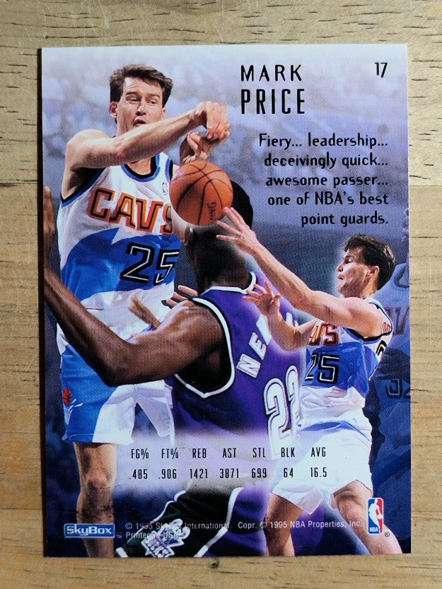 1994-95 Emotion #17 Mark Price