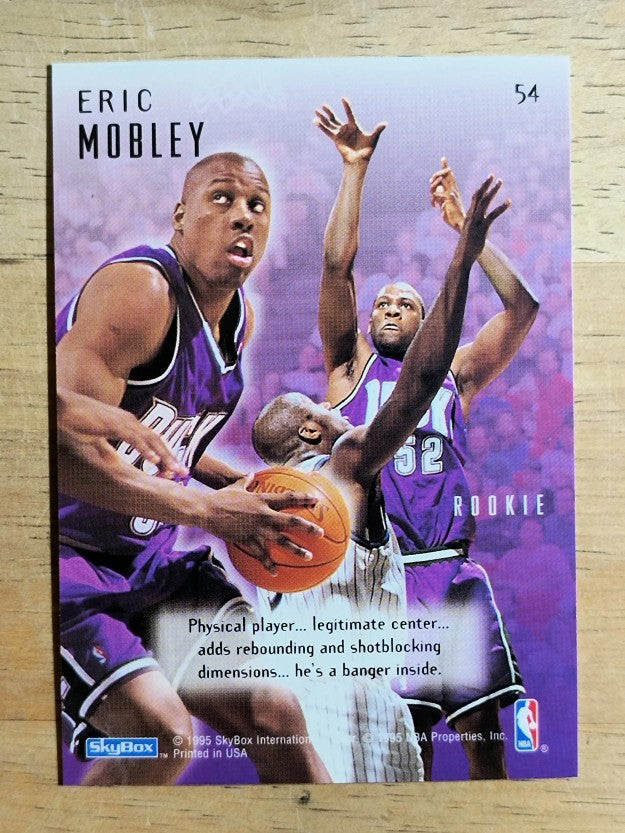 1994-95 Emotion #54 Eric Mobley RC