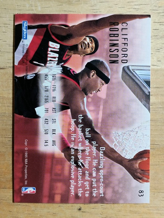 1994-95 Emotion #83 Clifford Robinson