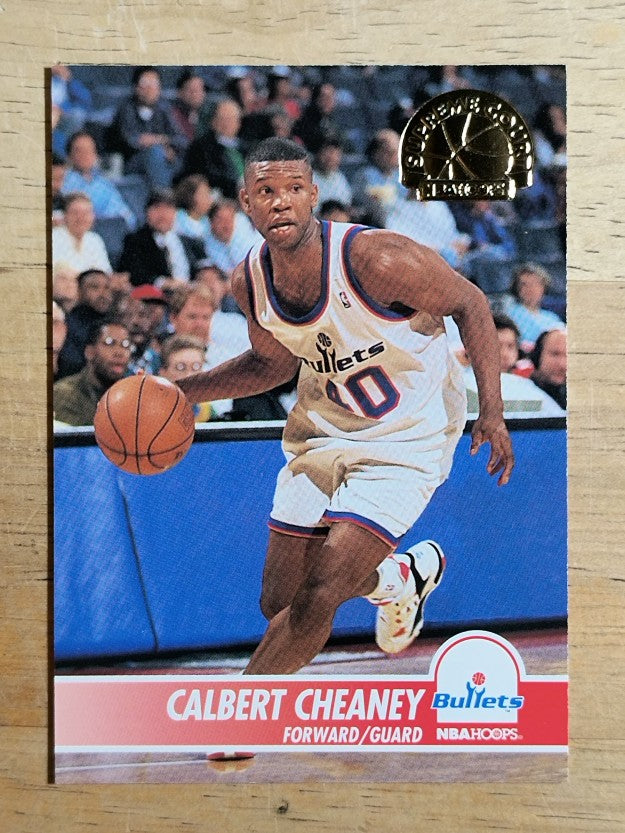 1994-95 Hoops Supreme Court #SC49 Calbert Cheaney