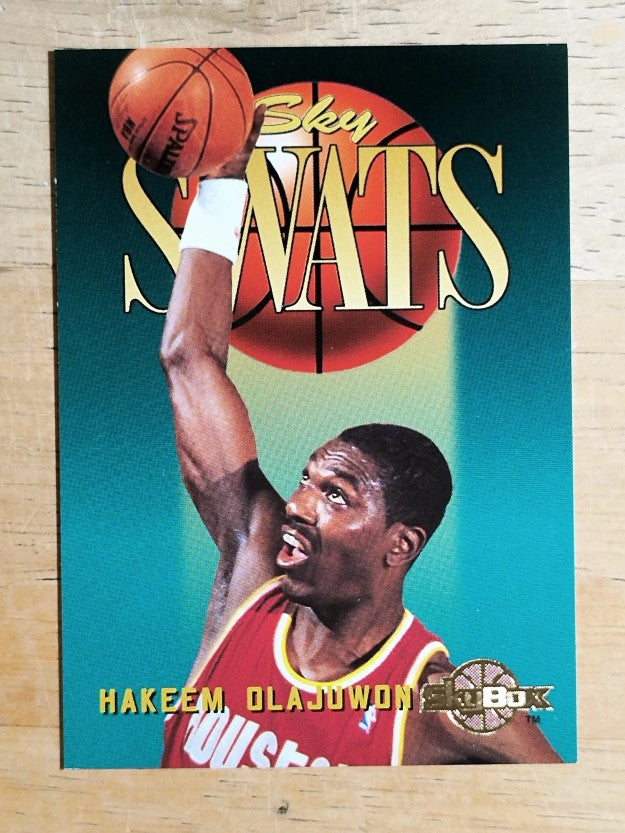 1994-95 SkyBox Premium #333 Hakeem Olajuwon SSW