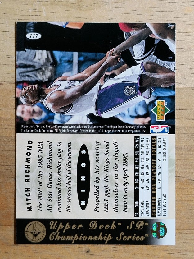 1994-95 SP Championship #117 Mitch Richmond