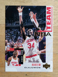 1994-95 Upper Deck #13 Hakeem Olajuwon AN