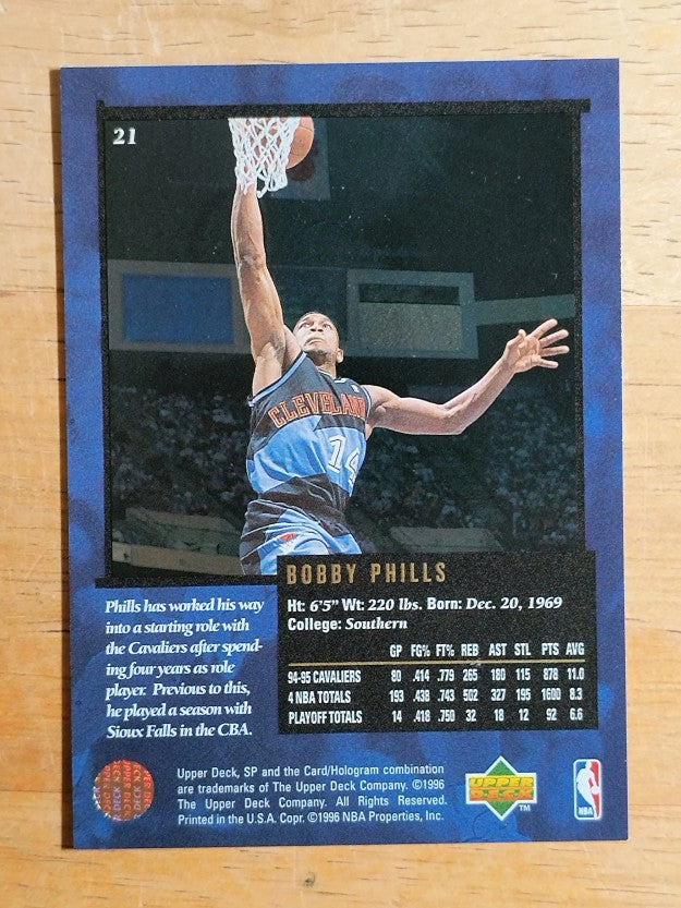 1995-96 SP Championship #21 Bobby Phills