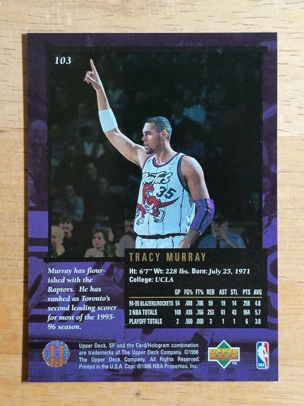 1995-96 SP Championship #103 Tracy Murray