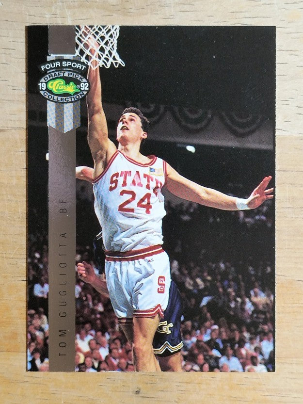 1992 Classic Four Sport BCs #BC4 Tom Gugliotta