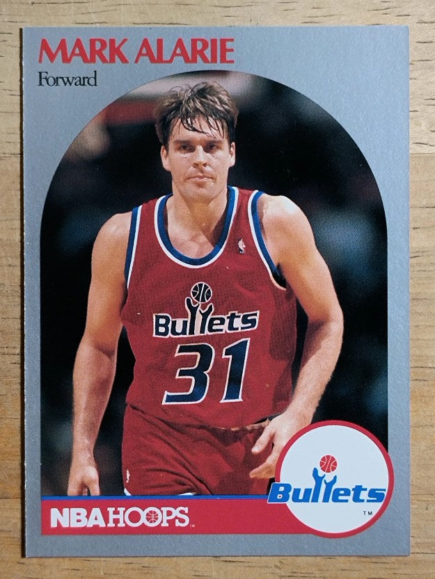 1990-91 Hoops #295 Mark Alarie