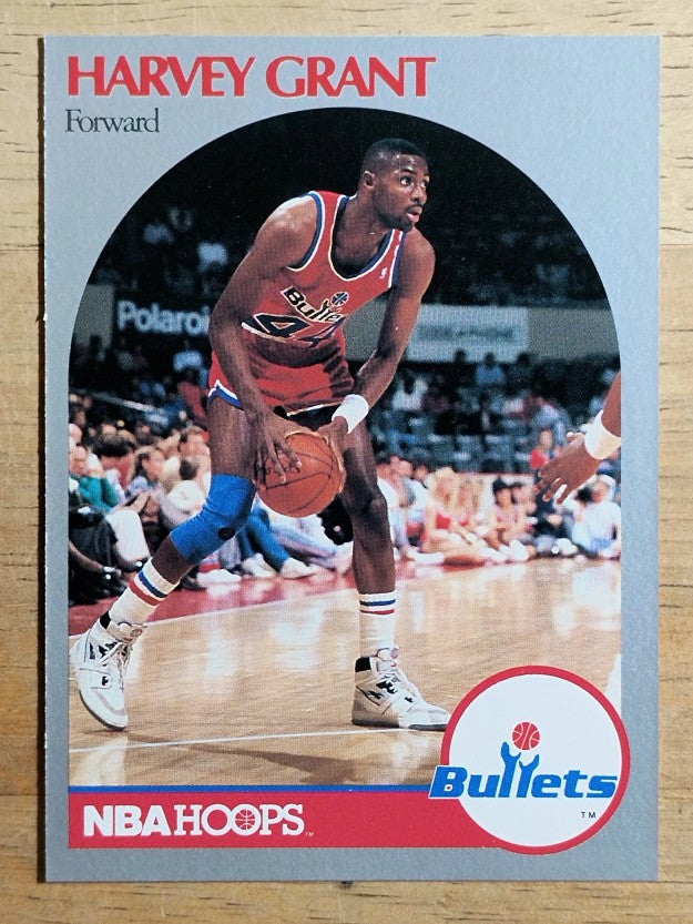 1990-91 Hoops #297 Harvey Grant