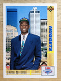 1991-92 Upper Deck #3 Dikembe Mutombo RC (NM)