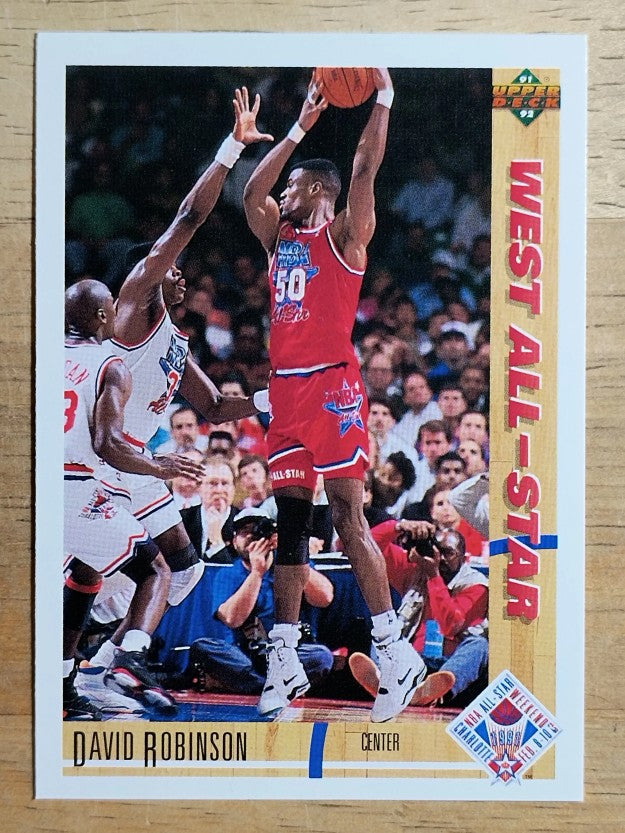 1991-92 Upper Deck #58 David Robinson AS