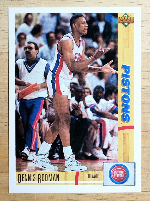 1991-92 Upper Deck #185 Dennis Rodman