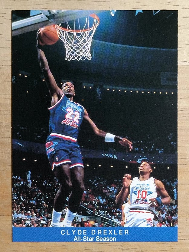 1992-93 Trail Blazers Franz #6 Clyde Drexler AS
