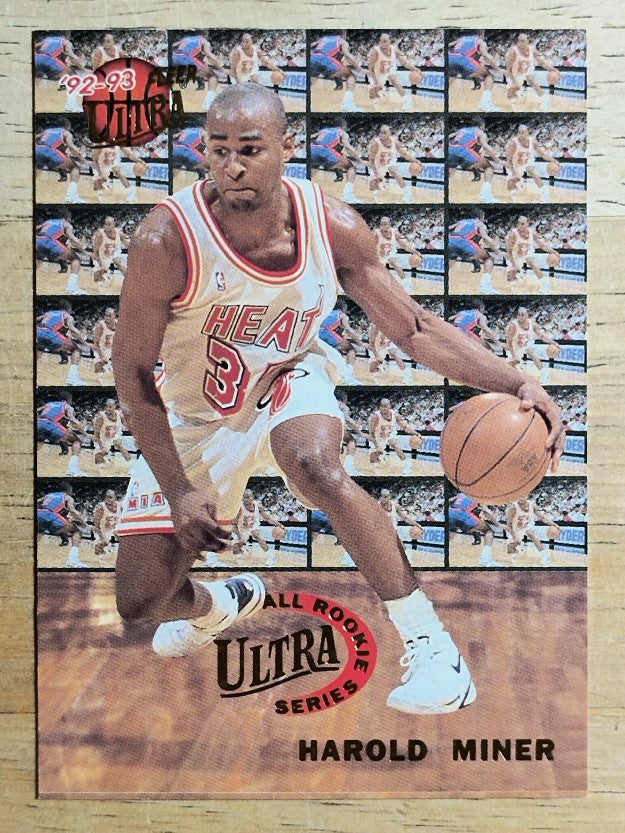 1992-93 Ultra All-Rookies #5 Harold Miner