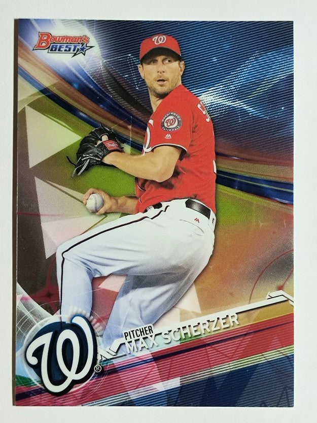 2017 Bowman's Best #2 Max Scherzer