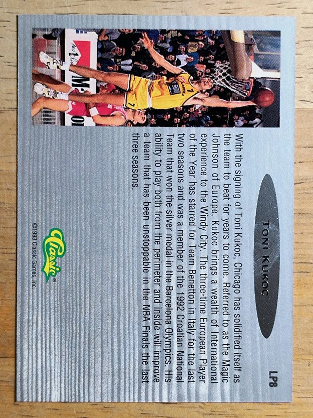 1993 Classic LPs #LP8 Toni Kukoc (NM)