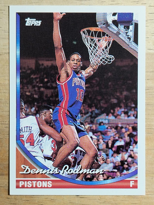 1993-94 Topps #77 Dennis Rodman