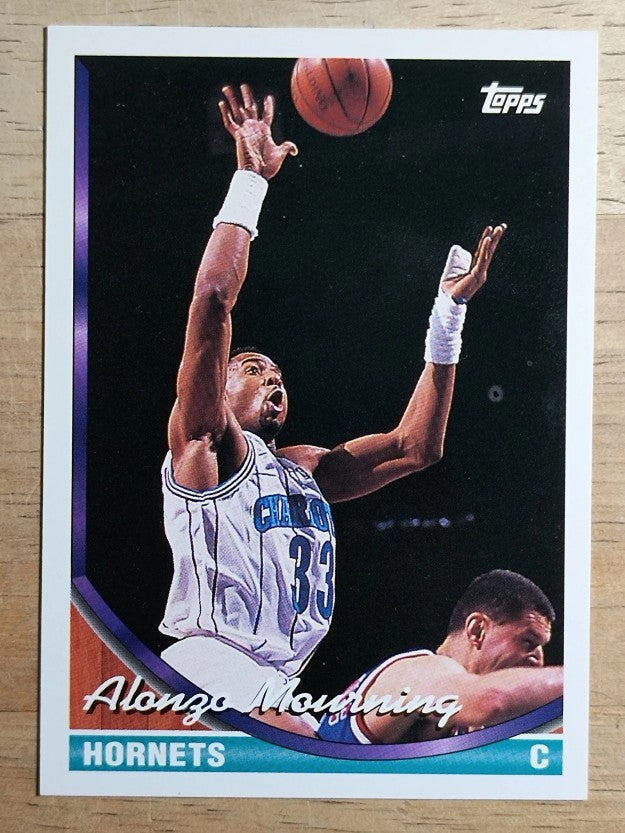 1993-94 Topps #170 Alonzo Mourning