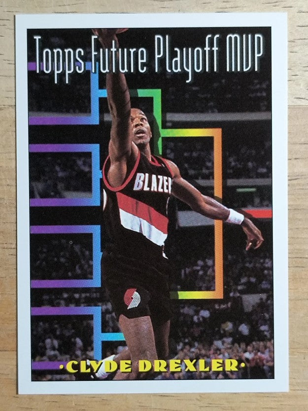 1993-94 Topps #206 Clyde Drexler FPM