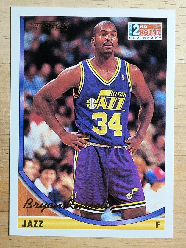 1993-94 Topps Gold #374 Bryon Russell