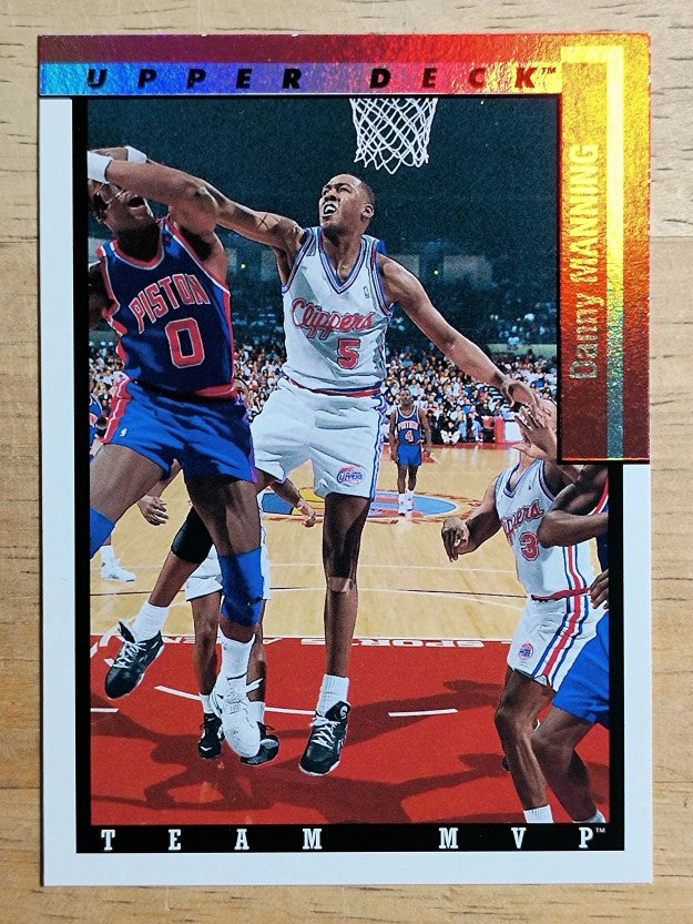 1993-94 Upper Deck Team MVPs #TM12 Danny Manning