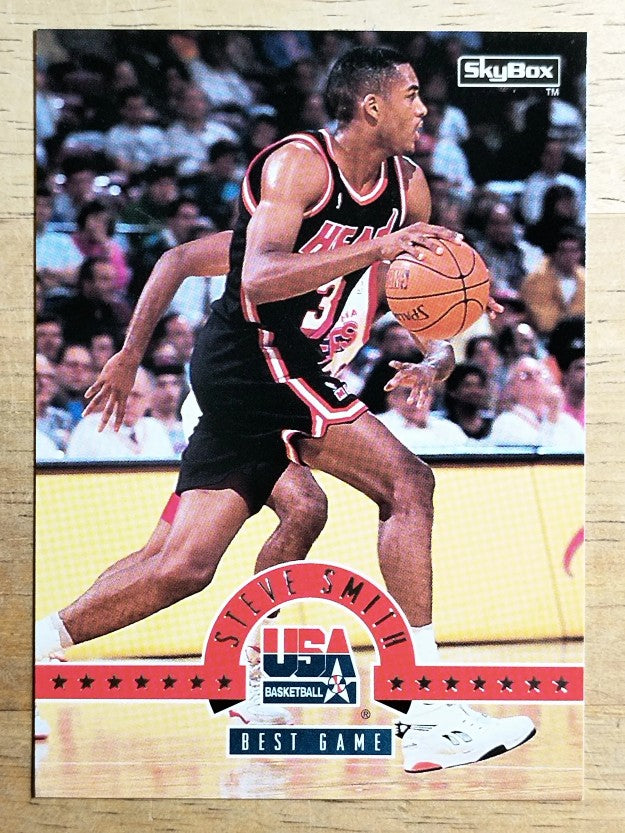 1994 SkyBox USA #27 Steve Smith/Best Game