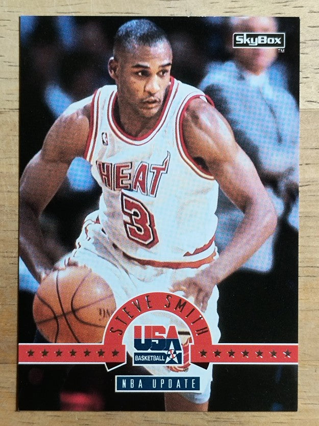1994 SkyBox USA #28 Steve Smith/NBA Update