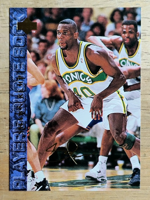 1994 Upper Deck USA #25 Shawn Kemp/Player Quotebook