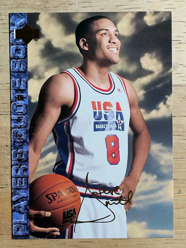 1994 Upper Deck USA #61 Steve Smith/Player Quotebook