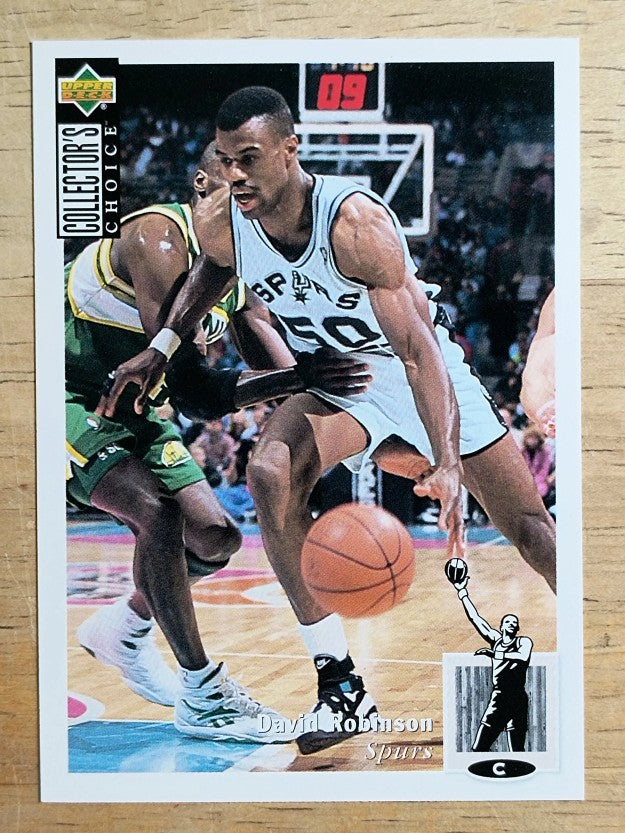 1994-95 Collector's Choice #50 David Robinson