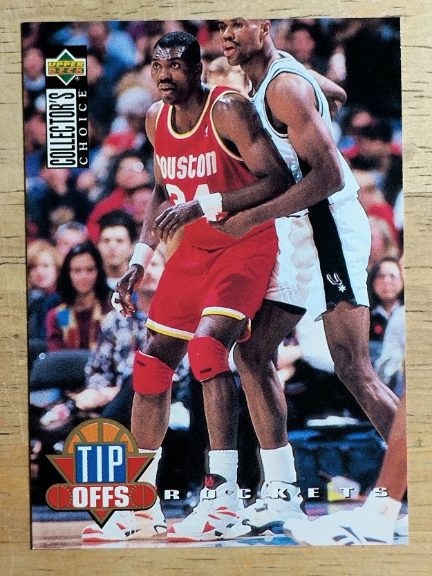 1994-95 Collector's Choice #175 Hakeem Olajuwon TO