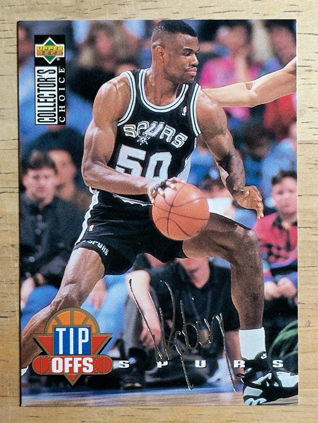 1994-95 Collector's Choice Silver Signature #189 David Robinson TO (NM)