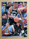 1994-95 Collector's Choice Silver Signature #189 David Robinson TO (NM)