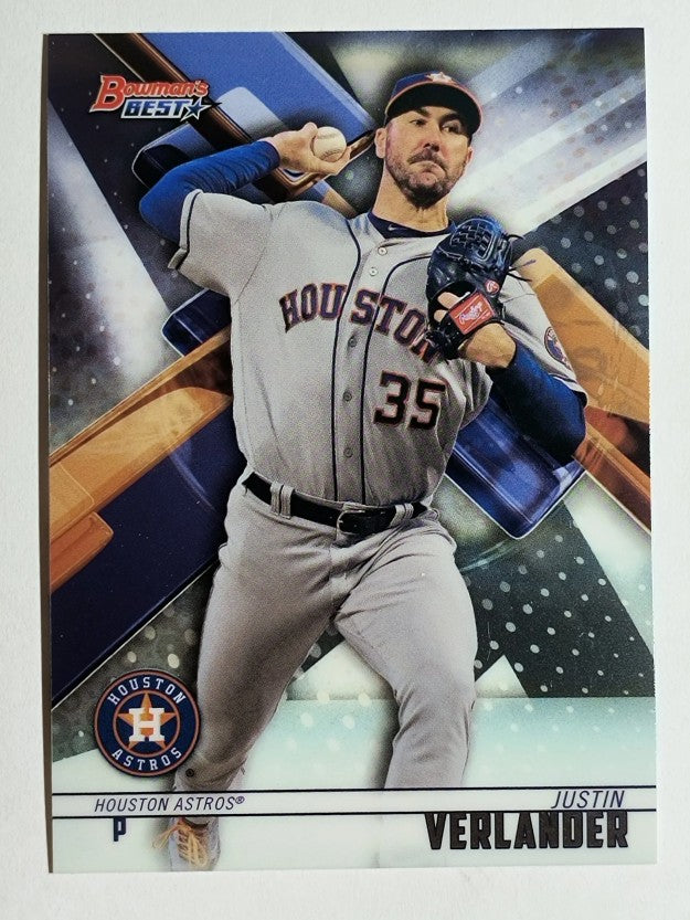 2018 Bowman's Best #15 Justin Verlander