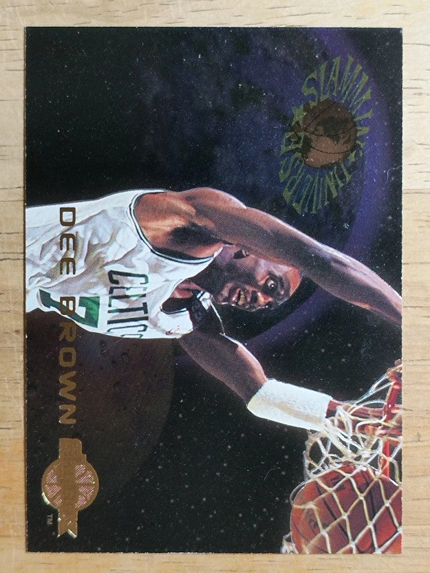 1994-95 SkyBox Premium Slammin' Universe #SU2 Dee Brown