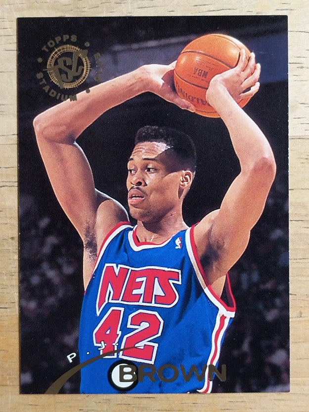 1994-95 Stadium Club #12 P.J. Brown