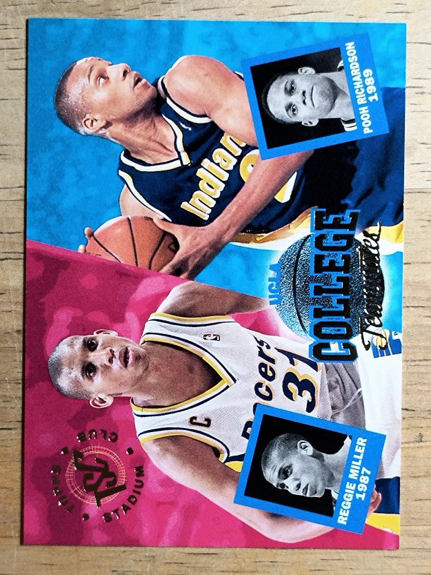 1994-95 Stadium Club #107 Pooh Richardson/Reggie Miller