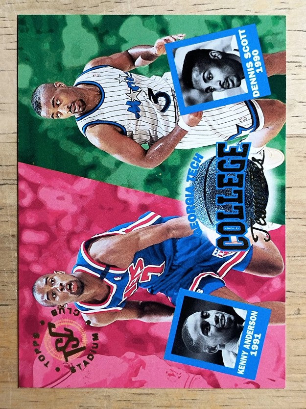 1994-95 Stadium Club #108 Dennis Scott/Kenny Anderson