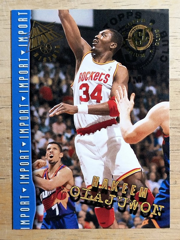 1994-95 Stadium Club #301 Hakeem Olajuwon AI
