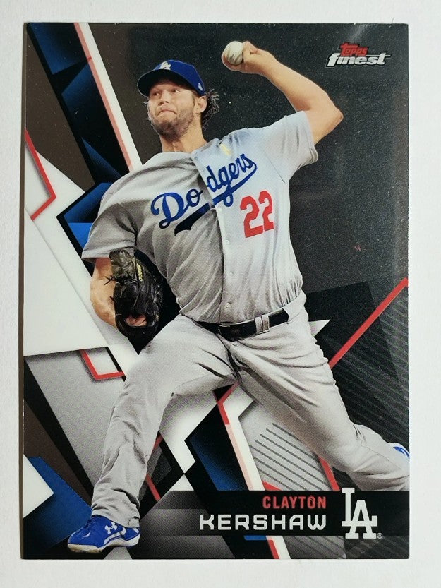 2018 Finest #40 Clayton Kershaw