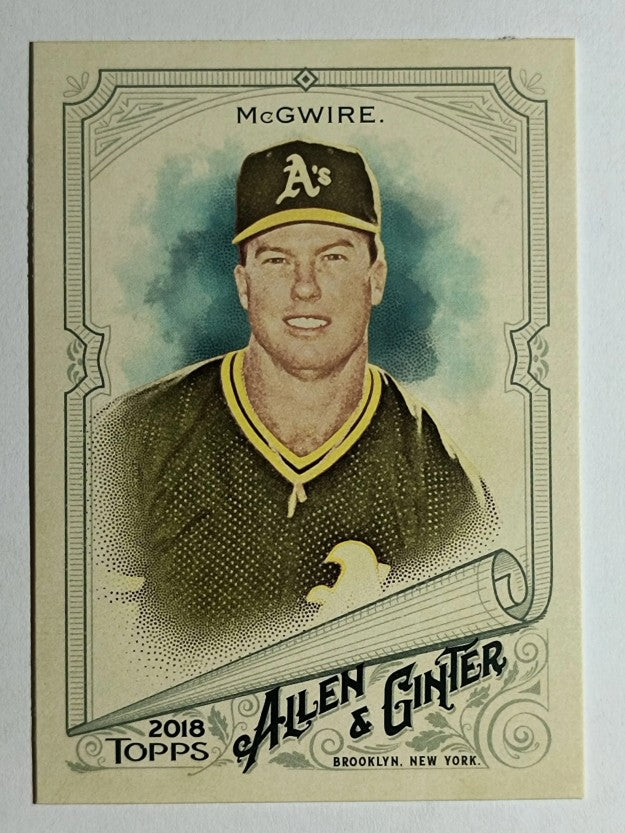 2018 Topps Allen and Ginter #212 Mark McGwire