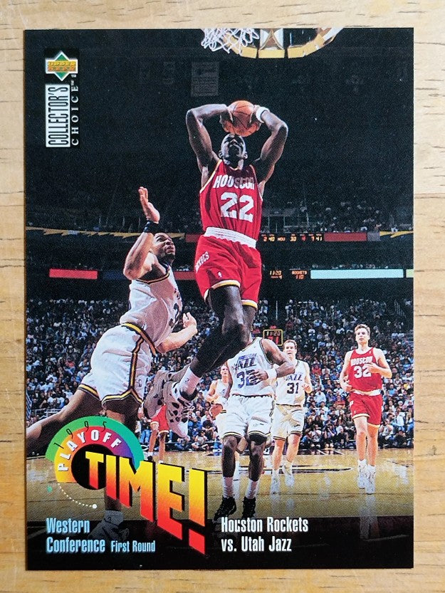 1995-96 Collector's Choice #356 Clyde Drexler PT
