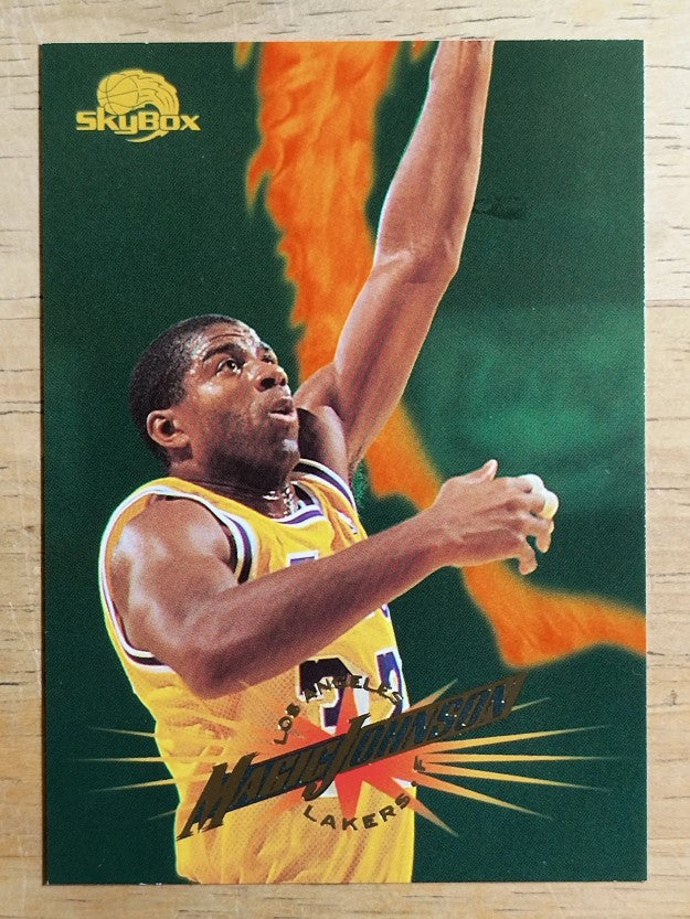 1995-96 SkyBox Premium #301 Magic Johnson